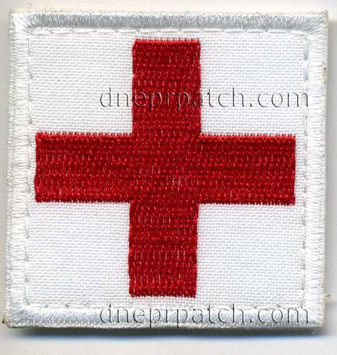 Нашивка медицинский крест