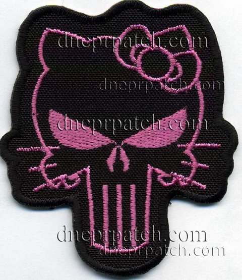 Нашивка Punisher Hello Kitty