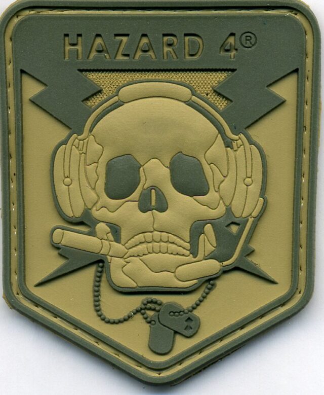 PVC Шеврон HAZARD